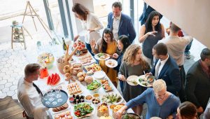 Serviço de catering para eventos