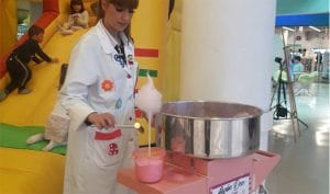 Aluguer de Carrinho de Algodão Doce para eventos