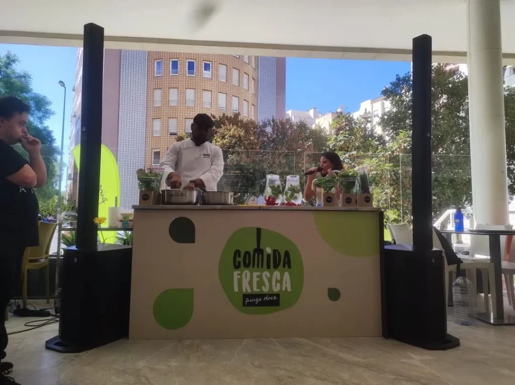 Aluguer de cozinha showcooking