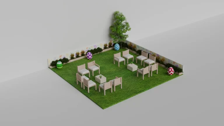 aluguer de mobiliario para interior de tendas