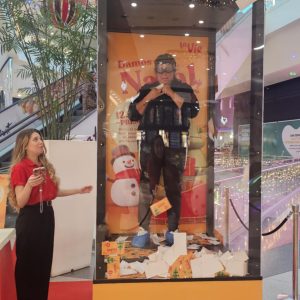 ativação de marca natal