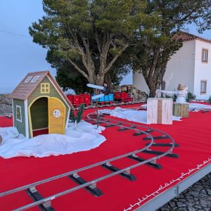 Aluguer de comboio de natal